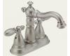 Delta Victorian 2555-NNLHP Brilliance Pearl Nickel Centerset Bath Faucet