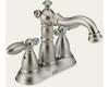 Delta 2555SS-216SS Victorian Brilliance Stainless Centerset Bath Faucet