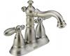 Delta 2555LFSS-216SS Victorian Brilliance Stainless Two Handle Centerset Lavatory Faucet