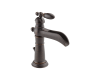 Delta 554LF-RB Victorian Venetian Bronze Single Handle Centerset Lavatory Faucet