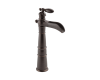 Delta 754LF-RB Victorian Venetian Bronze Single Handle Centerset Lavatory Faucet
