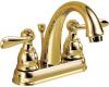 Delta Windemere 25996LF-PB Brilliance Polished Brass Two Handle Centerset Lavatory Faucet Delta Windemere 25996LF-PB Brilliance Polished Brass Two Handle Centerset Lavatory Faucet