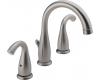 Delta Camille 35991LF-BN Brushed Nickel Two Handle Widespread Lavatory Faucet