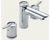 Delta 3585 Grail Chrome Widespread Bath Faucet