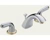 Delta Innovations 3530-CBLHP Chrome & Brilliance Polished Brass Widespread Bath Faucet