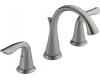 Delta 3538-SSMPU Lahara Brilliance Stainless Two Handle Widespread Lavatory Faucet
