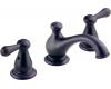 Delta 3578LFRB-278RB Leland Venetian Bronze Two Handle Widespread Lavatory Faucet