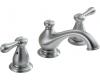 Delta 3578LFSS-278SS Leland Brilliance Stainless Two Handle Widespread Lavatory Faucet