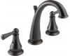 Delta Lewiston 35901LF-RB Venetian Bronze Two Handle Widespread Lavatory Faucet