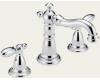 Delta 3555-216 Victorian Chrome Widespread Bath Faucet