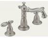 Delta 3555-NNLHP Victorian Brilliance Pearl Nickel Widespread Bath Faucet