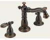 Delta 3555RB-216RB Victorian Venetian Bronze Widespread Bath Faucet