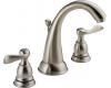 Delta 35996LF-BN Windemere Brushed Nickel Two Handle Widespread Lavatory Faucet