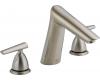 Delta T2782-SS Rizu Brilliance Stainless Roman Tub Trim