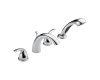 Delta T4705 Classic Chrome 4 Hole Roman Tub (7.5 Inch Spout)