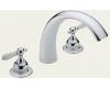 Delta CSpout T2783-LHP Chrome Roman Tub Whirlpool Faucet Trim Kit