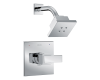 Delta T14267-H2O Ara Chrome Monitor 14 Series Shower Only Trim with H2Okinetic Shower Head