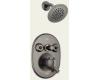 Delta T18240-PTXO Lockwood Aged Pewter Monitor 18 Series Jetted Shower Xo Trim