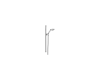 Delta 51551-WHBDS Classic White 2-Setting Glide Rail Handshower