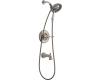 Delta 144939-SS-I Carlisle Stainless Monitor 14 Series Tub And Shower With In2Ition Two-In-One Shower