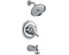 Delta 174902 Lewiston Chrome Monitor 17 Series Tub And Shower Trim