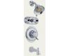 Delta Victorian T18455 Chrome Monitor Scald-Guard Jetted Tub Shower System