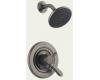Delta T17238-PT Lahara Aged Pewter Monitor Scald-Guard Shower Trim with Volume Control