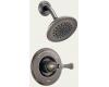 Delta T14240-PTLHP Lockwood Aged Pewter Monitor Scald-Guard Shower Trim