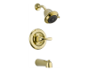 Delta T13420-PBSHCCER Classic Brilliance Polished Brass Monitor 13 Series Tub And Shower Trim