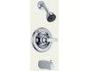 Delta T13420-SOS-CDN Classic Chrome Monitor 13 Series Tub and Shower Trim