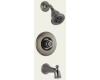 Delta Victorian T14455-PTH2OLHP Aged Pewter Monitor 14 Series Tub And Shower Trim - Less Handle