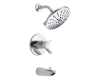 Delta T17T461-H2O Compel Chrome Tempassure 17T Series H2Okinetic Tub And Shower Trim