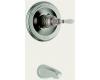 Delta T14130-NNLHP Innovations Brilliance Pearl Nickel Monitor Scald-Guard Tub Trim