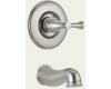 Delta T14140-SSLHP Lockwood Brilliance Stainless Monitor Scald-Guard Tub Trim