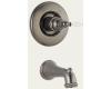 Delta T14155-PTLHP Victorian Aged Pewter Monitor Scald-Guard Tub Trim