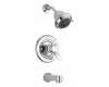 Delta T17430 Innovations Chrome Monitor Scald-Guard Tub & Shower Trim with Volume Control