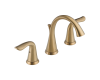 Delta 3538-CZMPU-DST Lahara Champagne Bronze Two Handle Widespread Lavatory Faucet