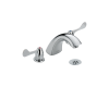 Delta 3549LF-WFHDF Chrome Two Handle Widespread Lavatory Faucet