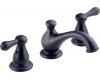 Delta 3578-RBMPU-DST Leland Venetian Bronze Two Handle Widespread Lavatory Faucet with Pop-Up