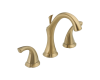 Delta 3592LF-CZ Addison Champagne Bronze Two Handle Widespread Lavatory Faucet