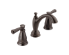 Delta 3593-RBMPU-DST Linden Venetian Bronze Two Handle Widespread Lavatory Faucet