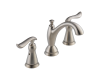 Delta 3594LF-SSMPU Linden Stainless Two Handle Widespread Lavatory Faucet