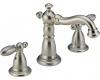 Delta Victorian 35955LF-SS Brilliance Stainless Two Handle Widespread Lavatory Faucet