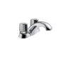 Delta HDF 2507LF-HDF Chrome Two Handle Metering Faucet