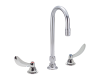 Delta 23C644 Chrome Two Handle Widespread Lavatory Faucet With Gooseneck Spout - Less Pop-Up