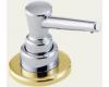 Delta RP1001CB Classic Chrome & Brilliance Polished Brass Soap or Lotion Dispenser