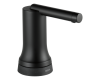 Delta 72065T-BL Matte Black Contemporary Touch Soap Dispenser - Integrated