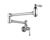 Delta 1177LF Traditional Chrome Pot Filler Faucet - Wall Mount