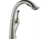 Delta 4153-SS-DST Linden Brilliance Stainless Single Handle Pull-Out Kitchen Faucet