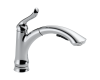 Delta 4353-DST Linden Chrome Single Handle Pull-Out Kitchen Faucet